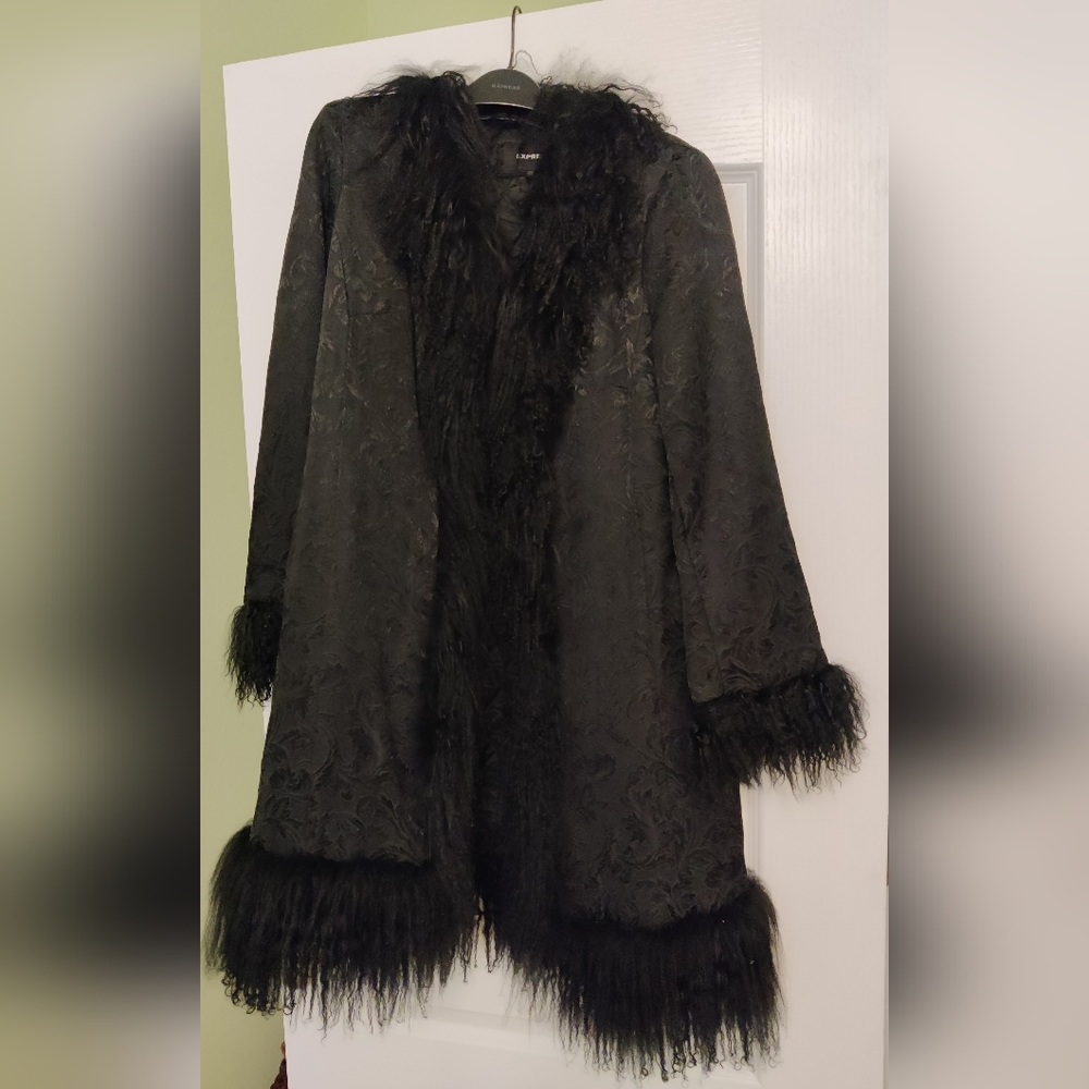 Express Black Coat size M